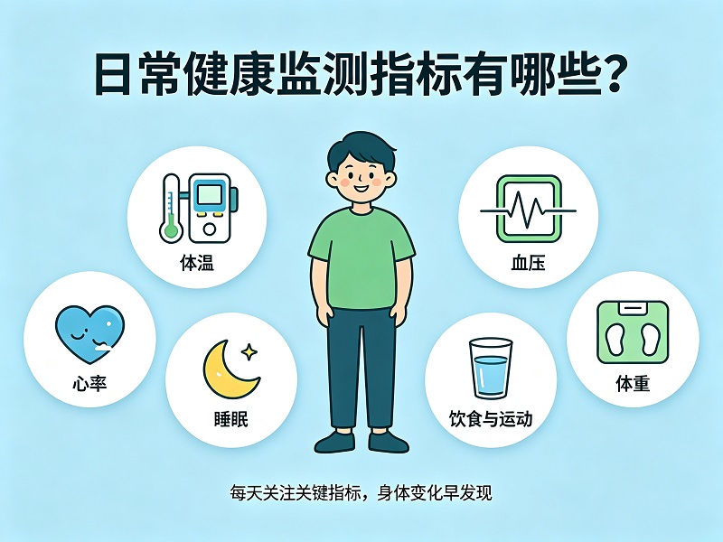 日常健康監測指標有哪些？身體好不好，看這幾個指標就知道
