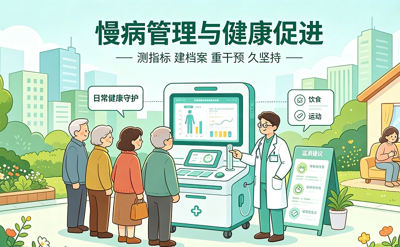 慢病管理與健康促進：做好日常干預，守住大眾健康防線